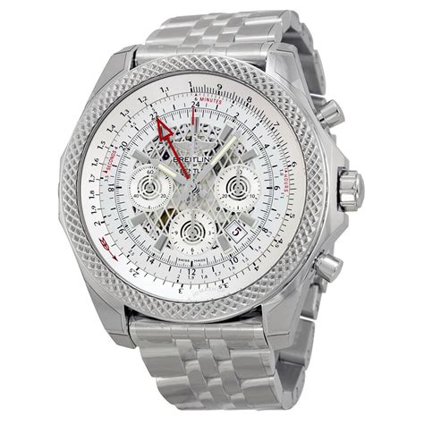 Men's Bentley Stainless Steel (Speed) Silver Dial Watch